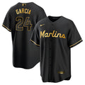 Men’s Miami Black Limited & Gold Jersey