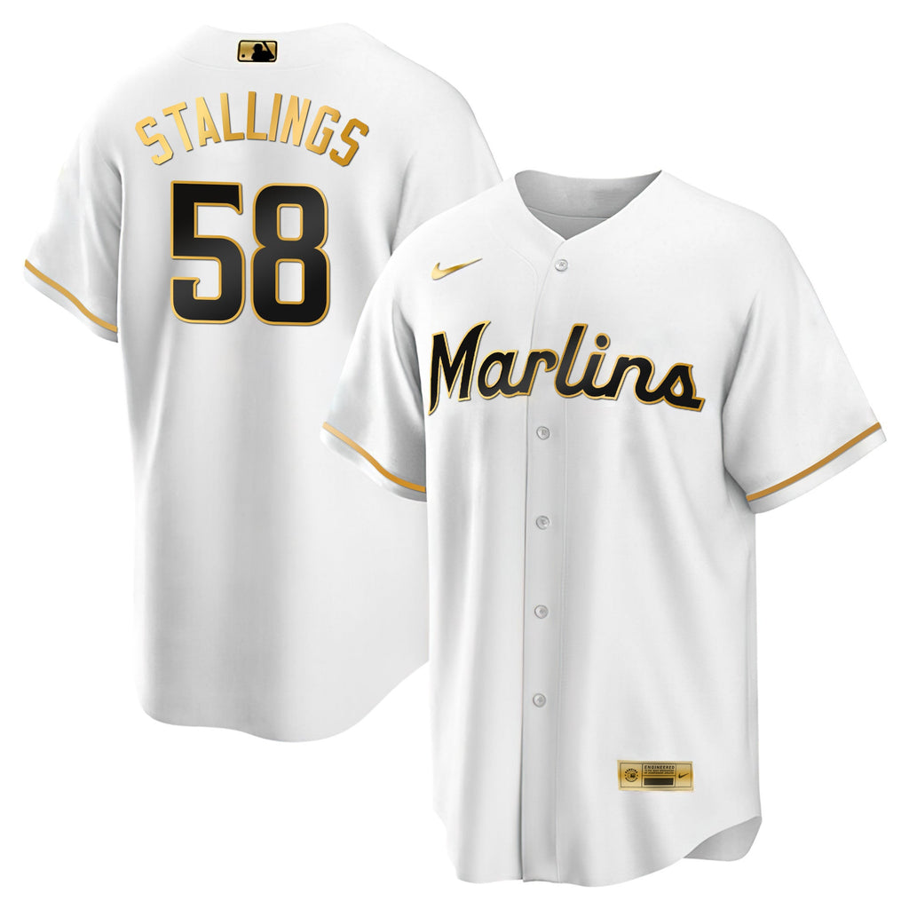 Men’s Miami Black Limited & Gold Jersey