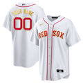 Boston Gold Trim Custom Jersey