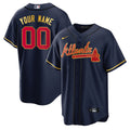 Atlanta Gold Trim Custom Jersey