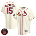 St. Louis Tim McCarver Patch Cool Base Jersey