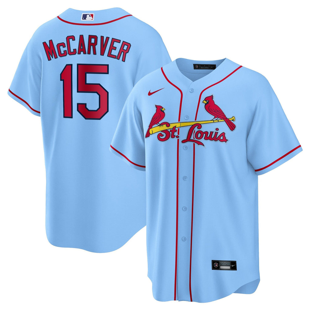 St. Louis Tim McCarver Cool Base Jersey