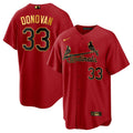 Men’s St. Louis Cool Base Gold Trim Jersey