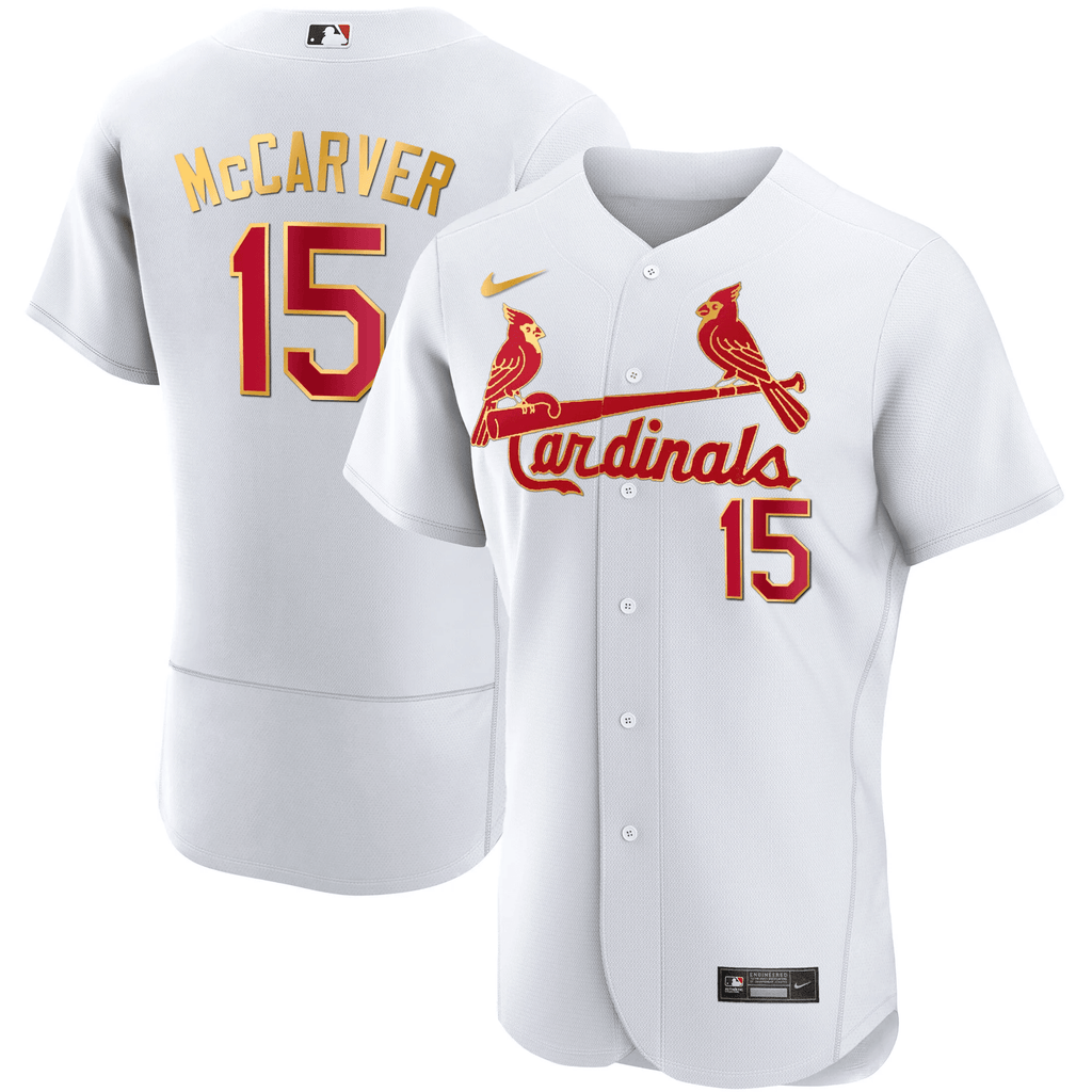 Men’s St. Louis Flex Base Gold Trim Jersey