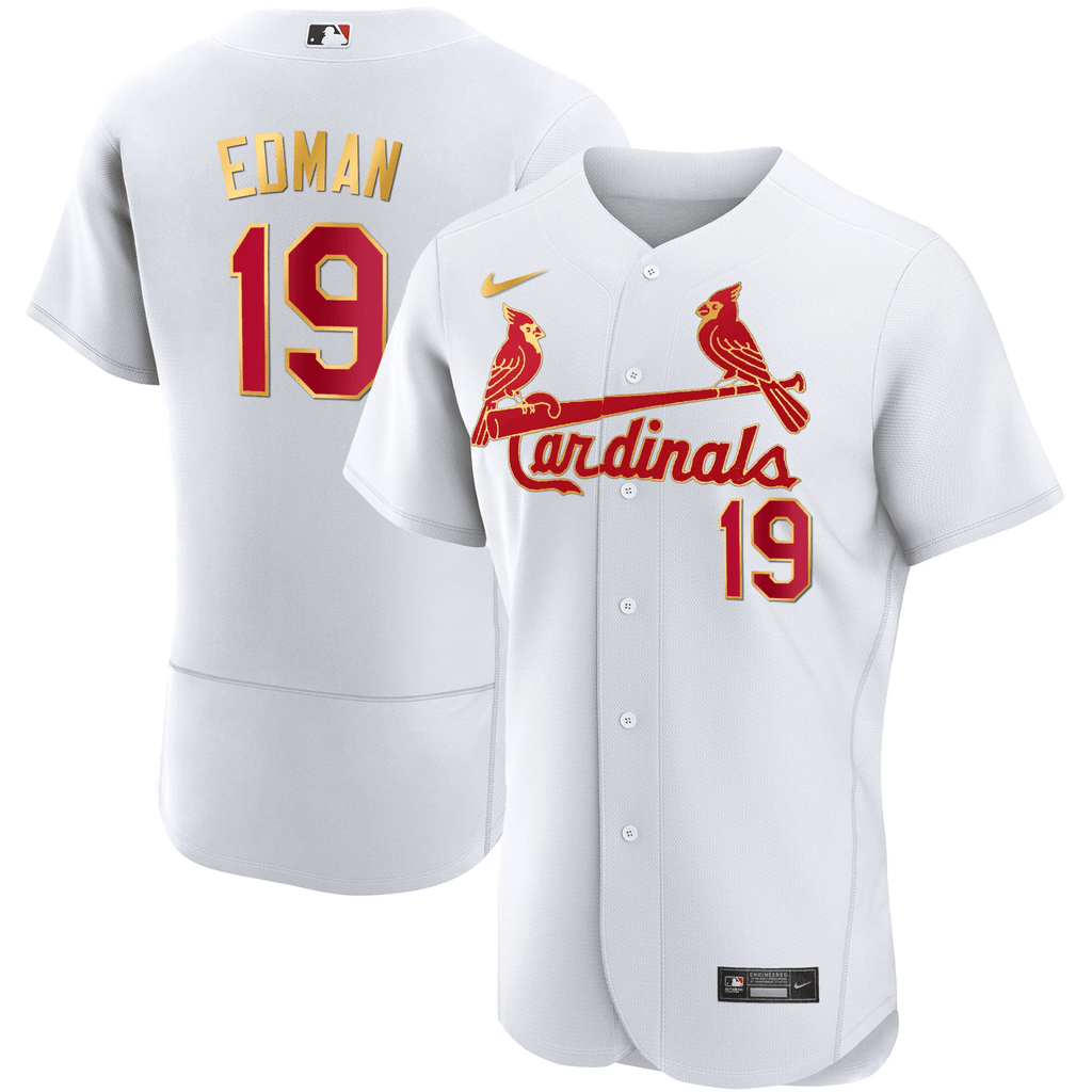 Men’s St. Louis Flex Base Gold Trim Jersey