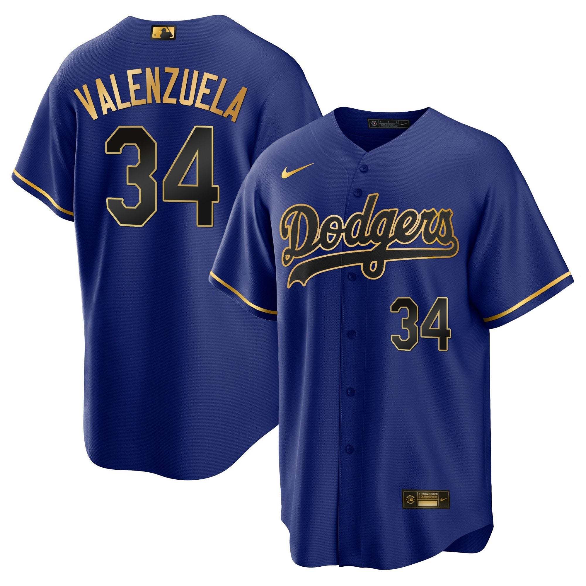Men’s Los Angeles Cool Base Gold Jersey