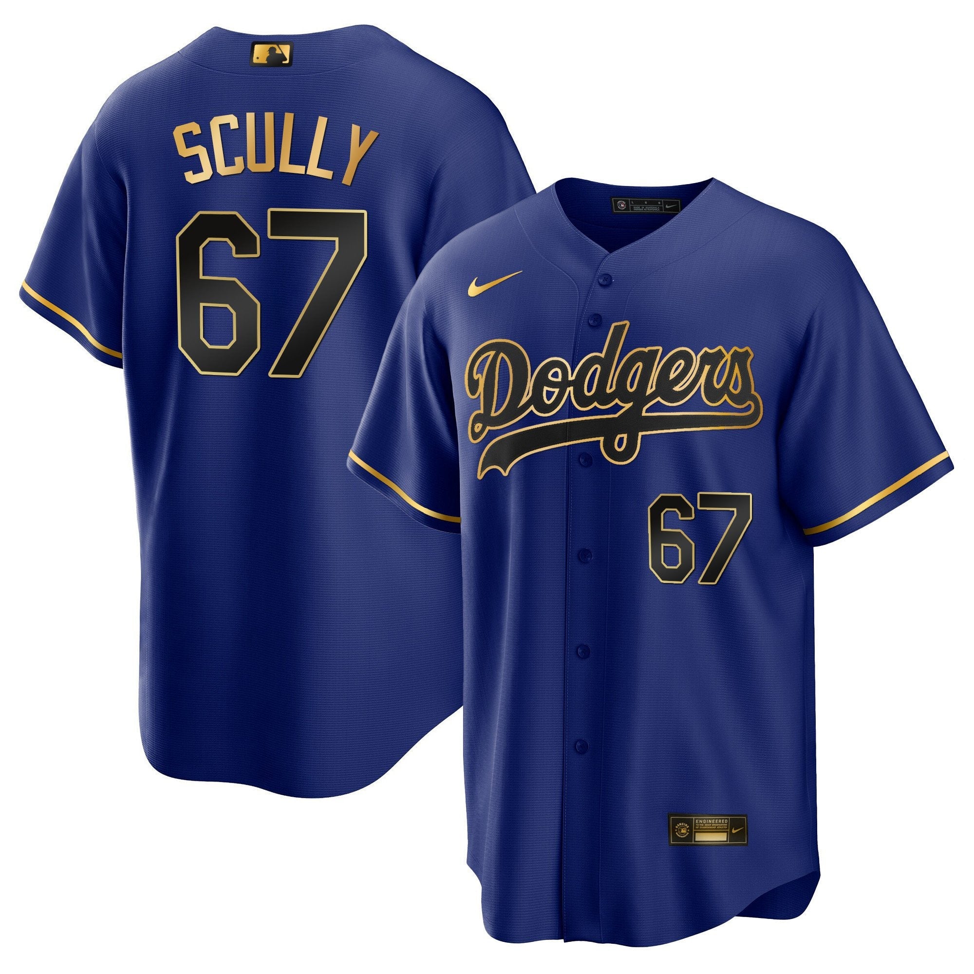 Men’s Los Angeles Cool Base Gold Jersey