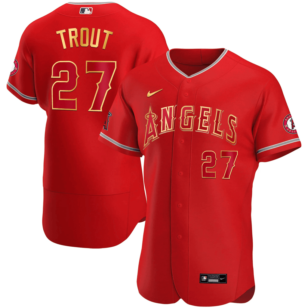 Men’s Los Angeles Flex Base Gold Jersey