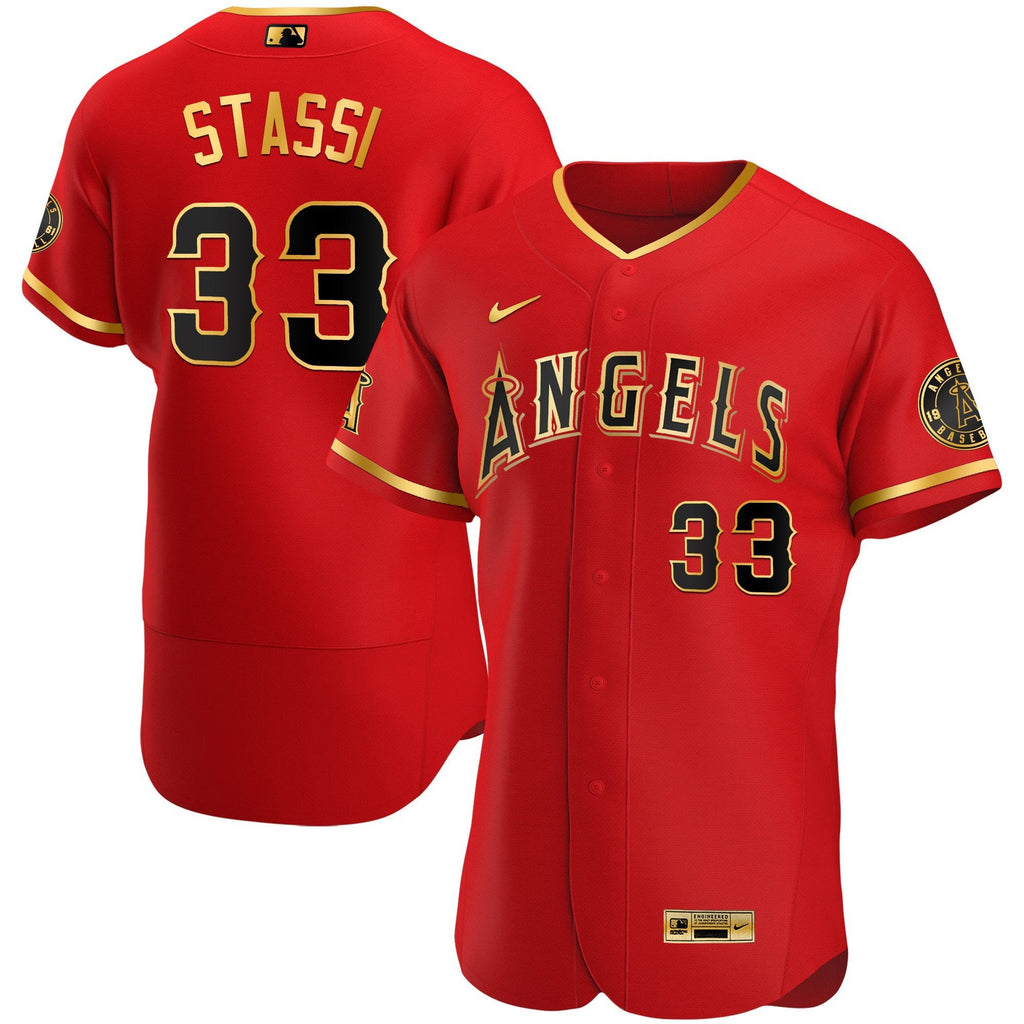Men’s Los Angeles Flex Base Gold Jersey