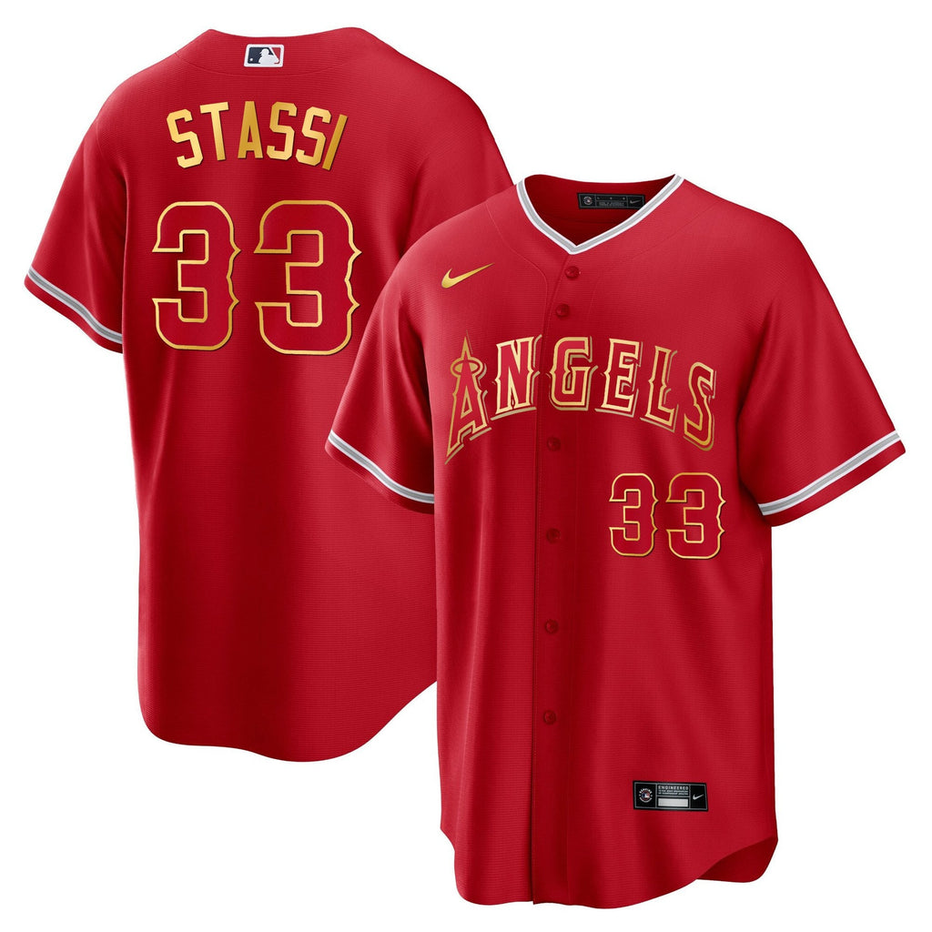 Men’s Los Angeles Cool Base Gold Jersey