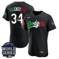 Men’s Mexico World Series Patch Flex Base Jersey