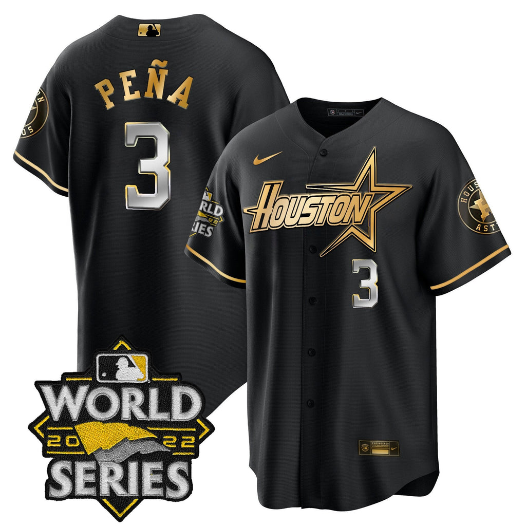Men’s World Series Black Gold Special Jersey