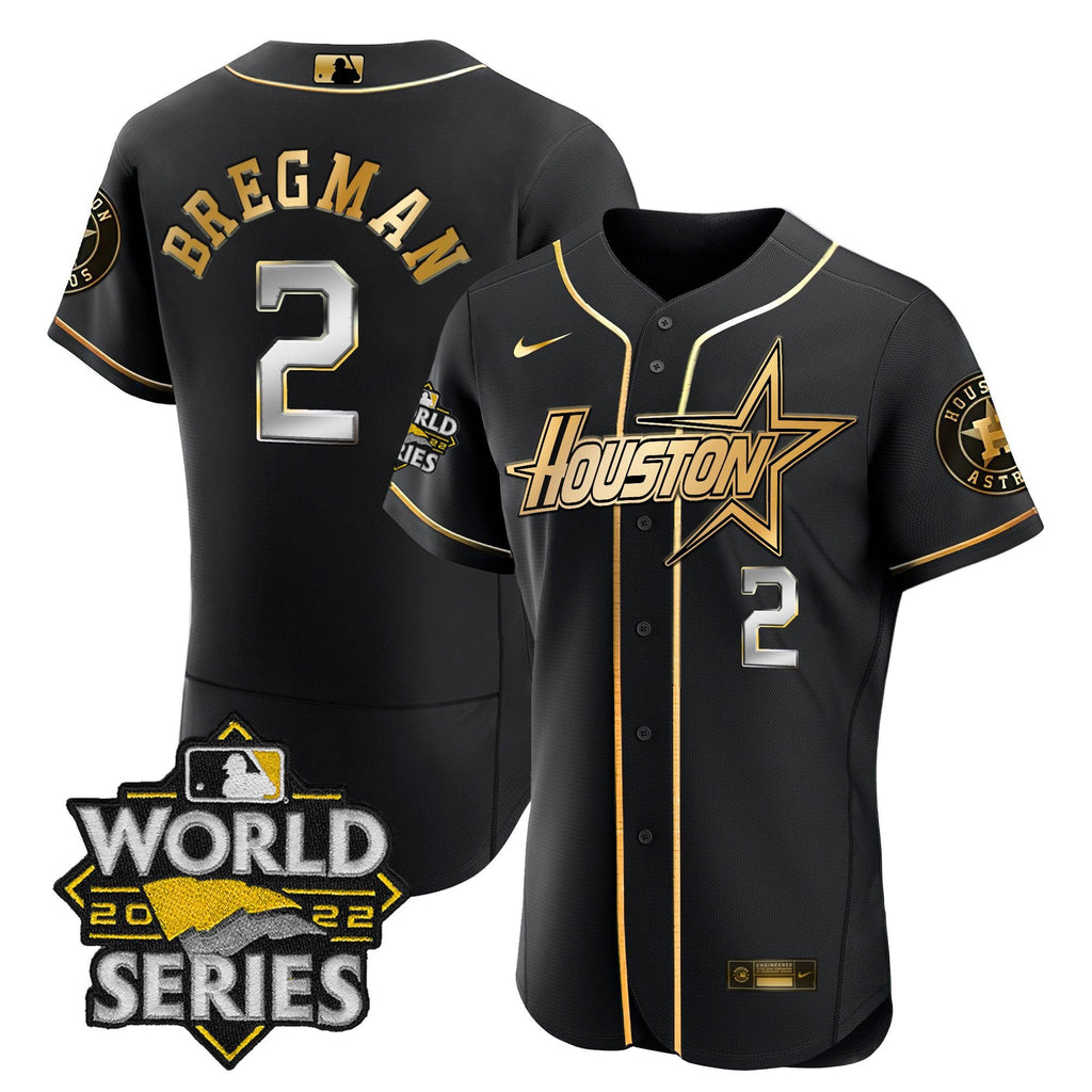 Men’s World Series Black Gold Special Jersey