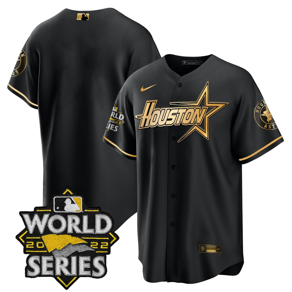 Men’s World Series Black Gold Special Jersey
