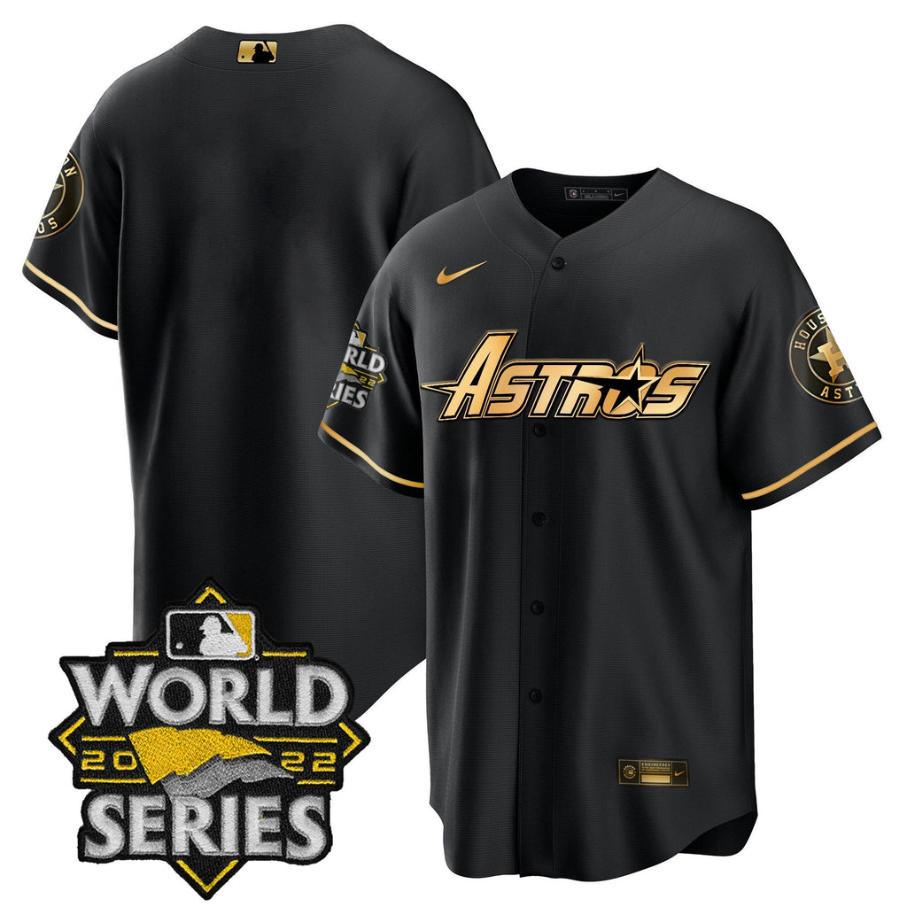 Men’s World Series & Throwback Patch Gold Jersey