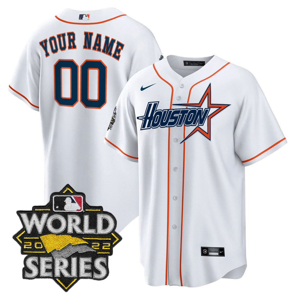 World Series Black Gold Special Custom Jersey