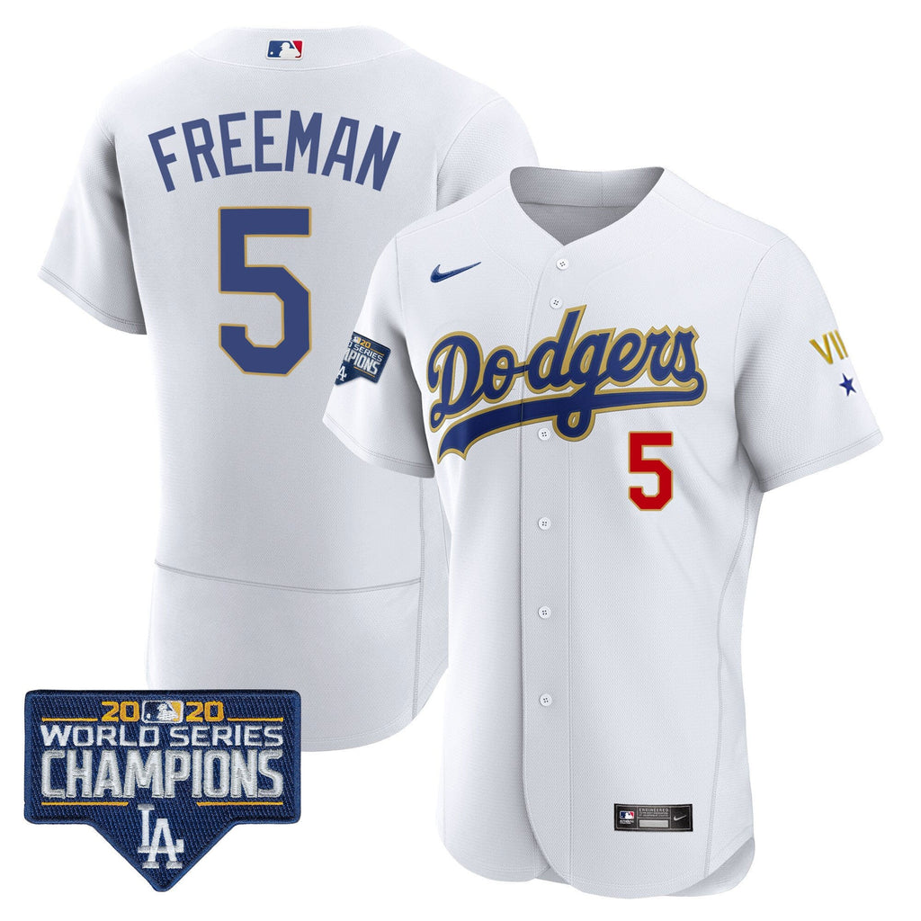 Men’s World Series Patch Gold Limited Jersey