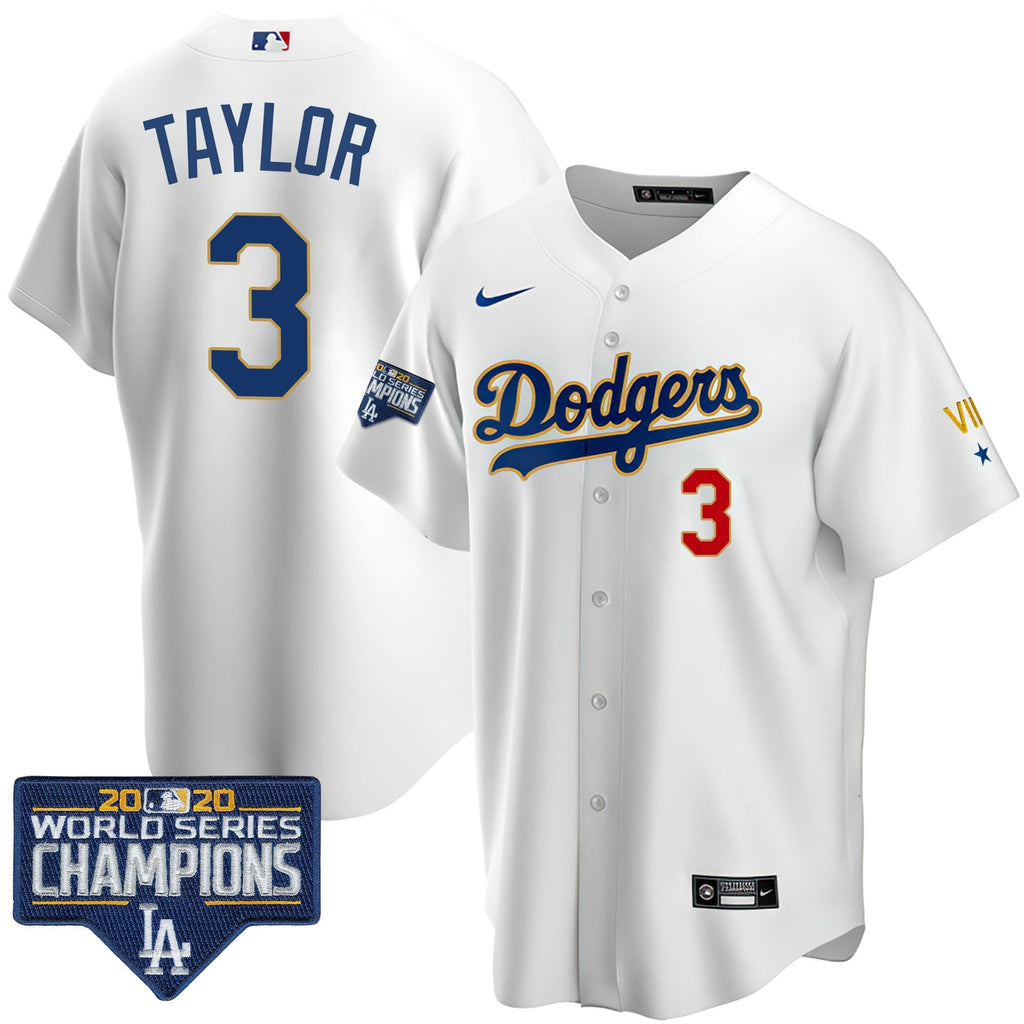 Men’s World Series Patch Gold Limited Jersey