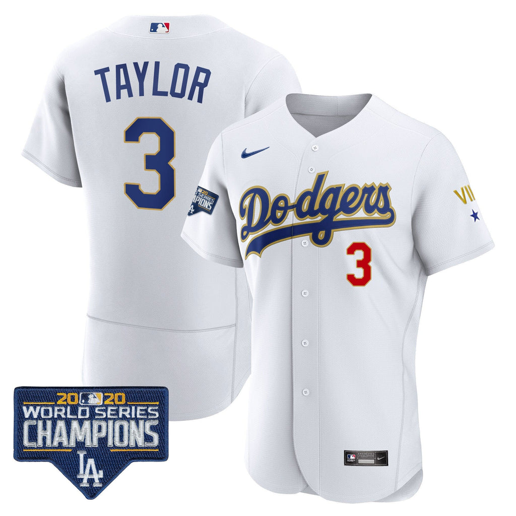 Men’s World Series Patch Gold Limited Jersey