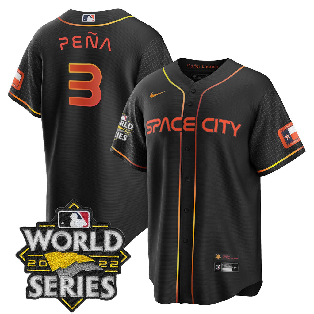 Men’s Space City Black & White Jersey