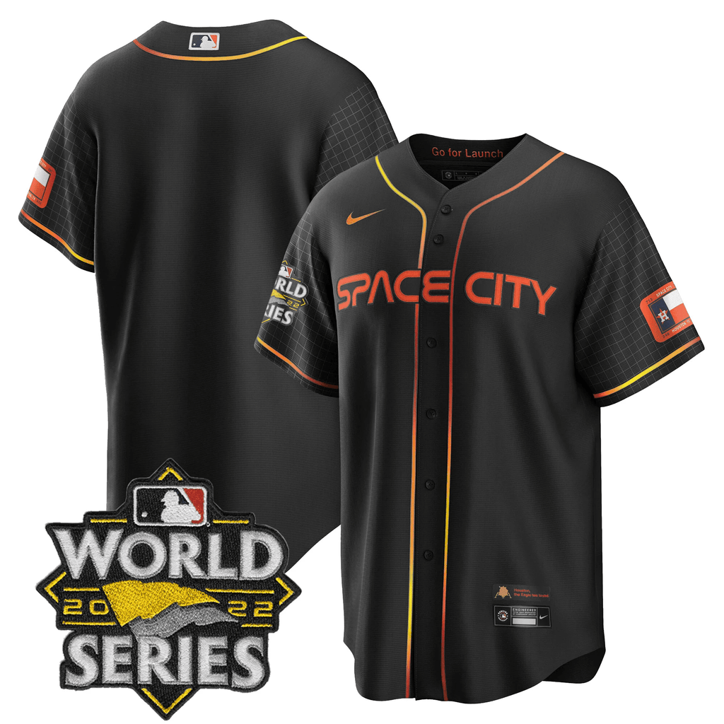 Men’s Space City Black & White Jersey