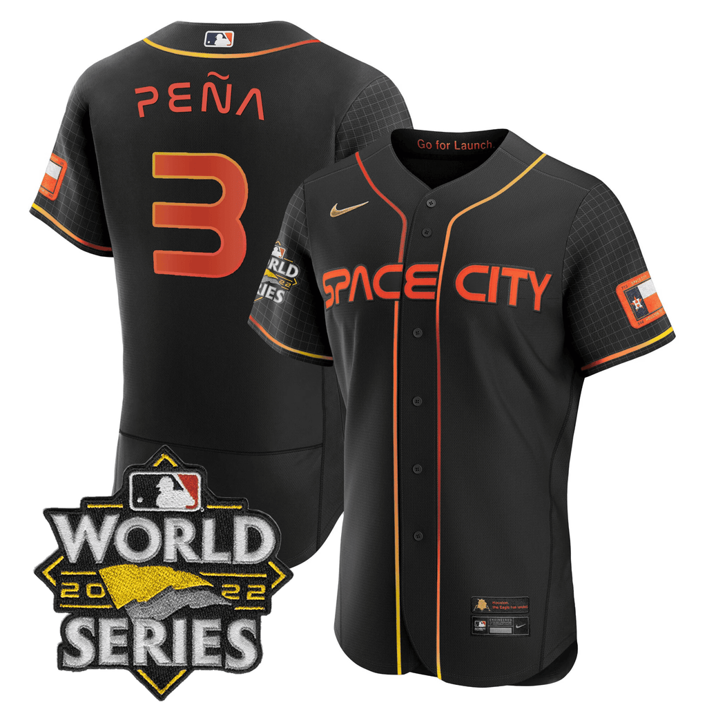Men’s Space City Black & White Jersey