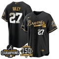 World Series Champion Black Gold Cool Base Jersey