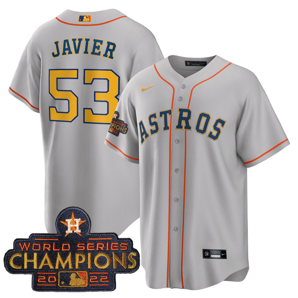 Men’s 2023 Champions Gray Gold Jersey