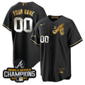 Atlanta Champions City Connect Gold Custom Jersey