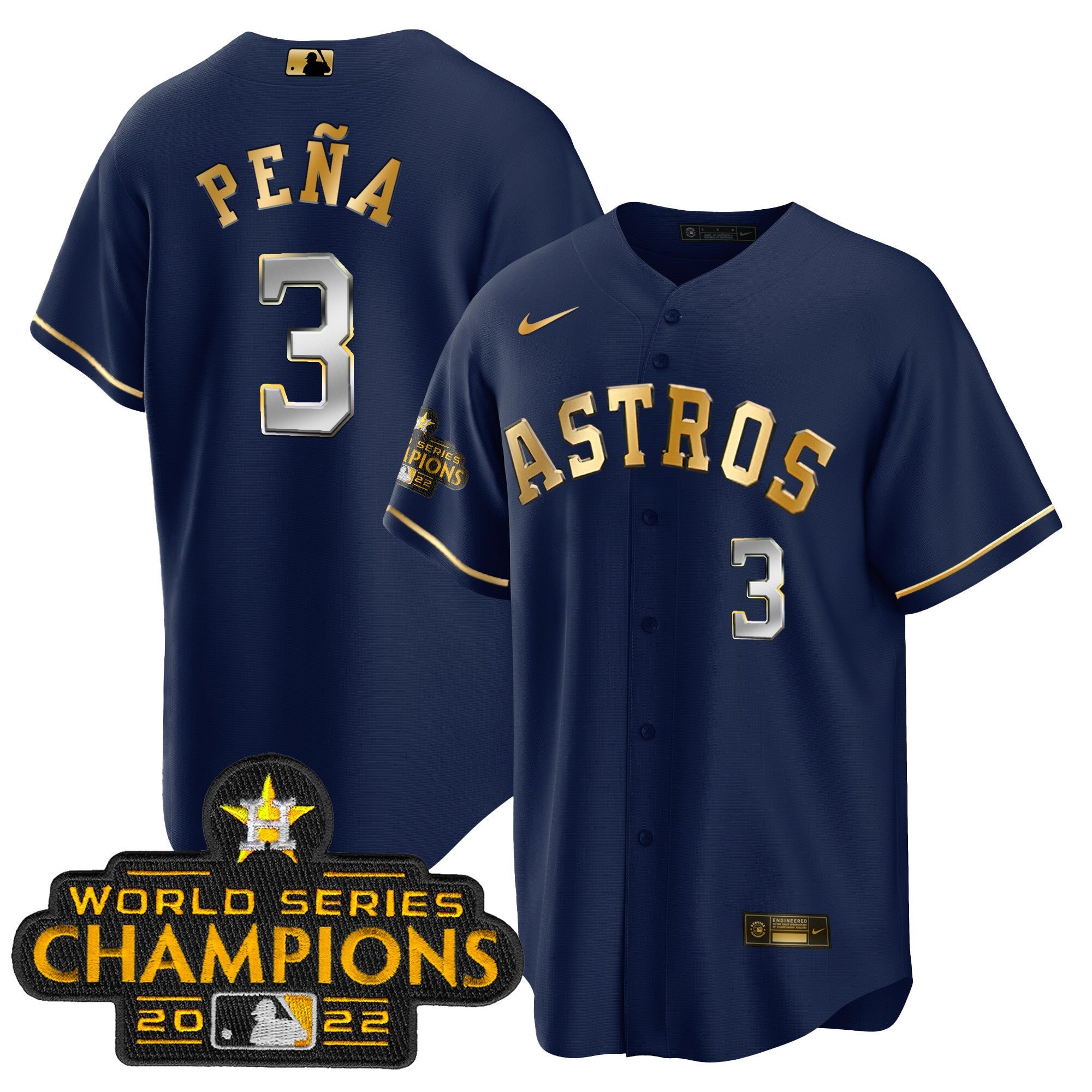 Youth’s 2023 Gold Cool Base Collection Jersey