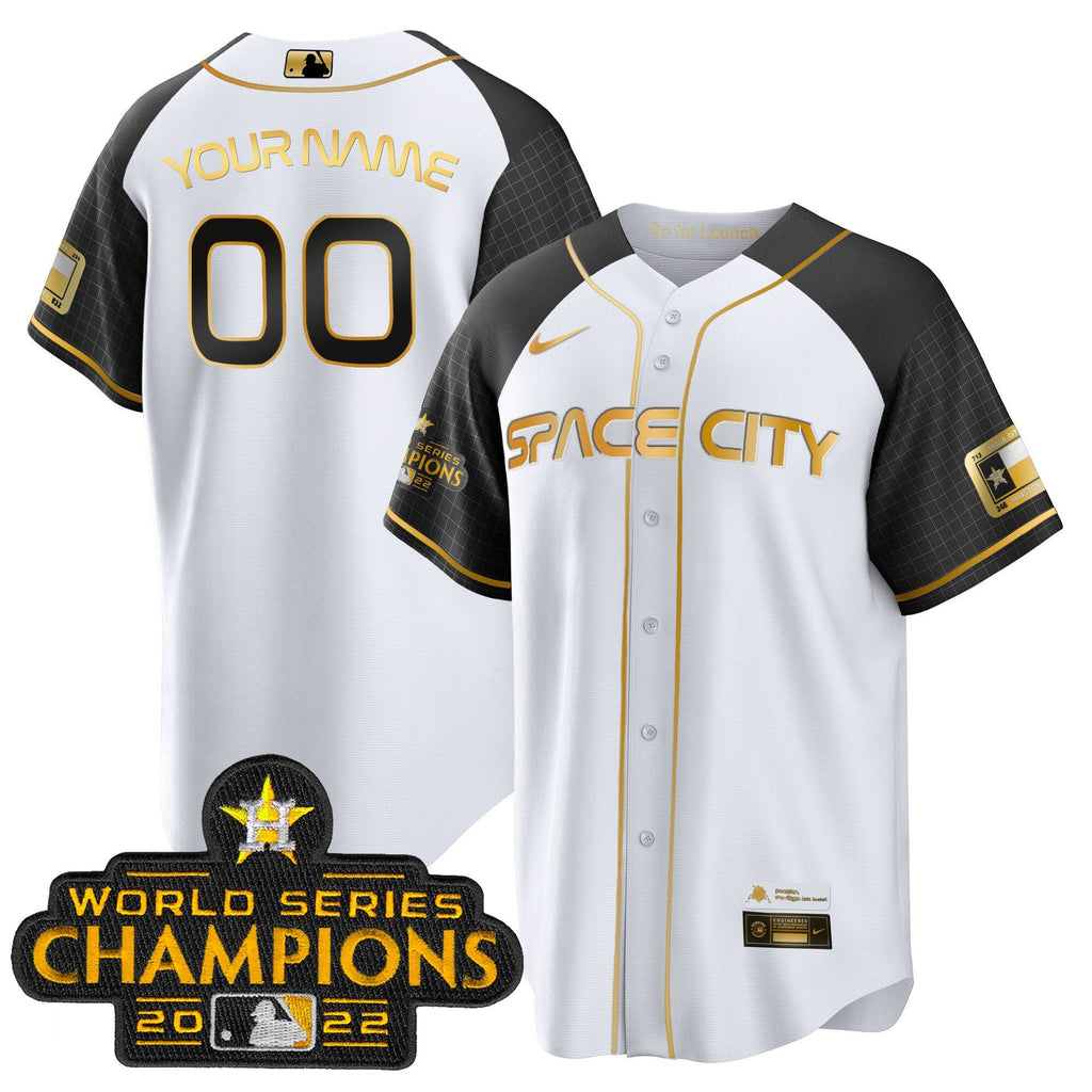 2023 Space City Champions Alternate Cool Custom Jersey