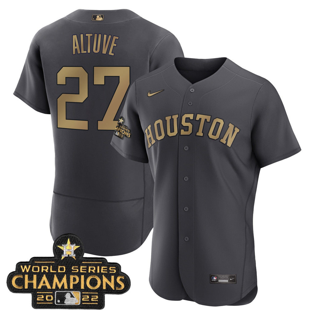Houston Charcoal 2023 Champions Jersey