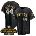 Yordan Álvarez Houston Black Gold Rush Jersey