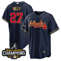 Men’s Atlanta Champions Patch Gold Trim Jersey