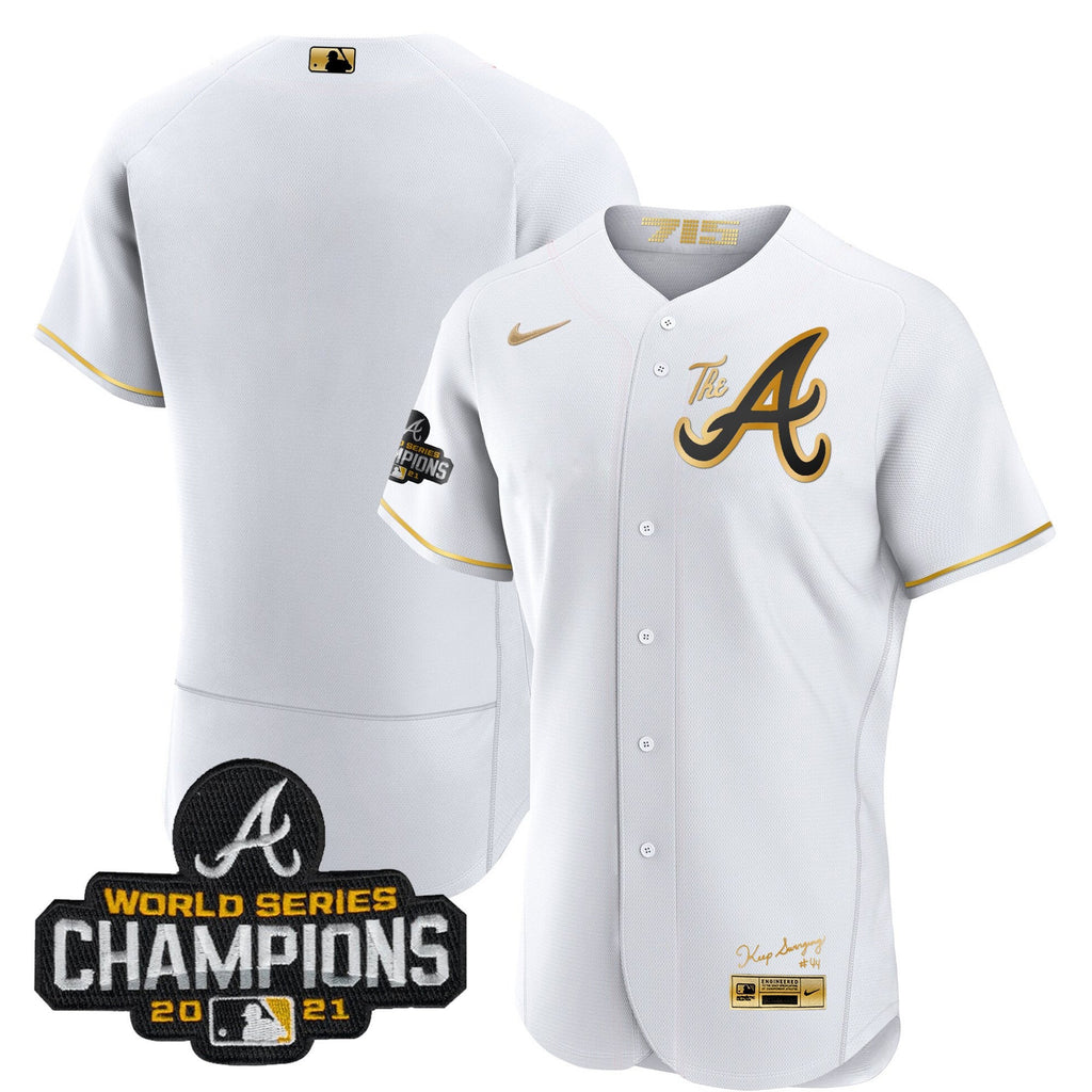 Men’s Atlanta Champions City Connect Gold Flex Base Jersey