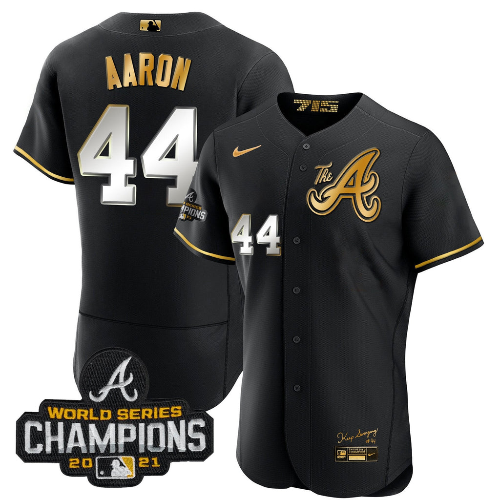 Men’s Atlanta Champions City Connect Gold Flex Base Jersey
