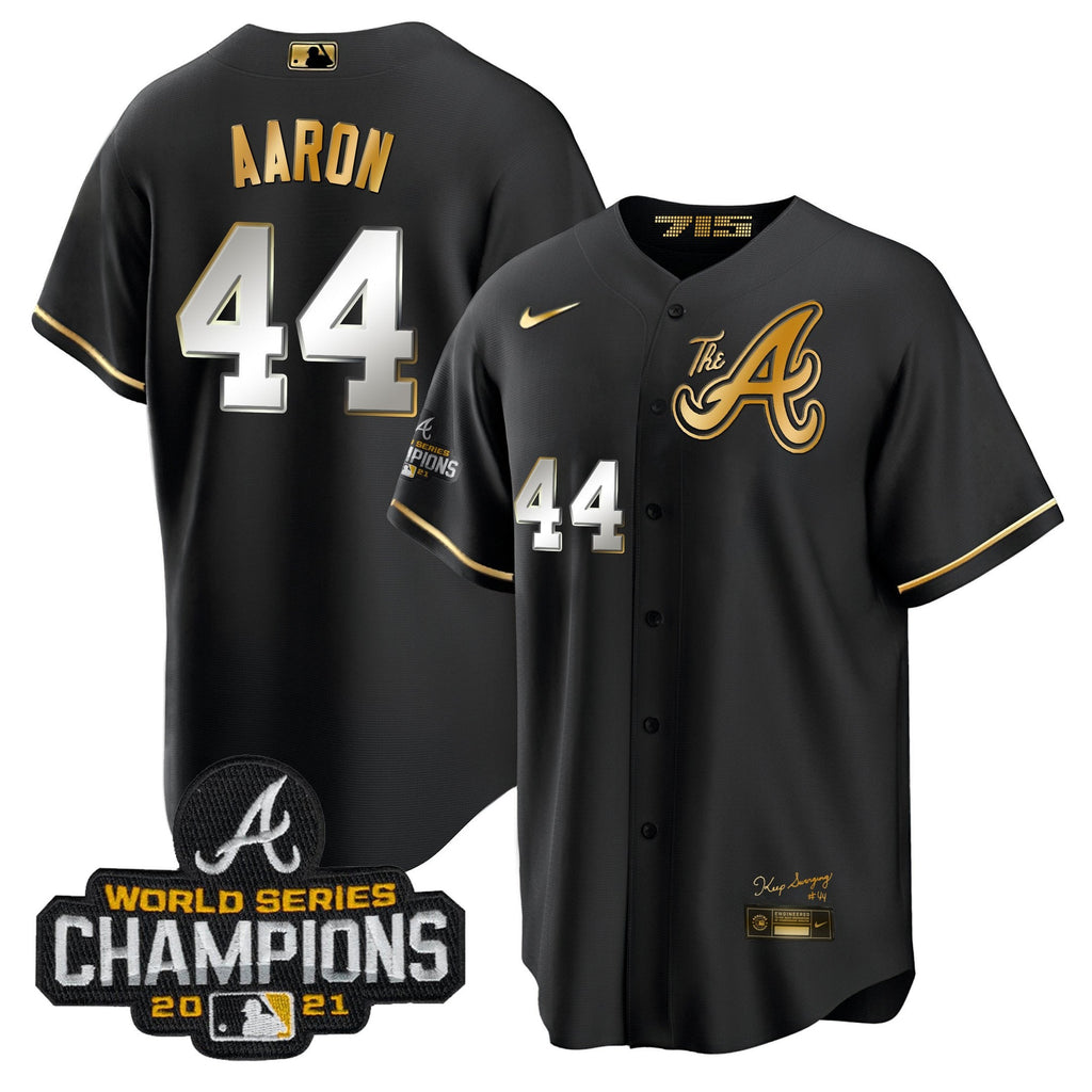 Men’s Atlanta Champions City Connect Gold Cool Base Jersey