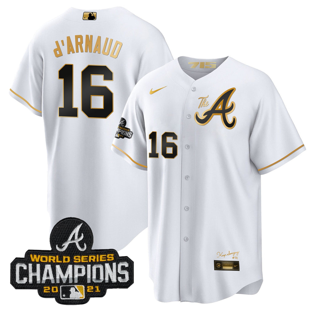 Men’s Atlanta Champions City Connect Gold Cool Base Jersey
