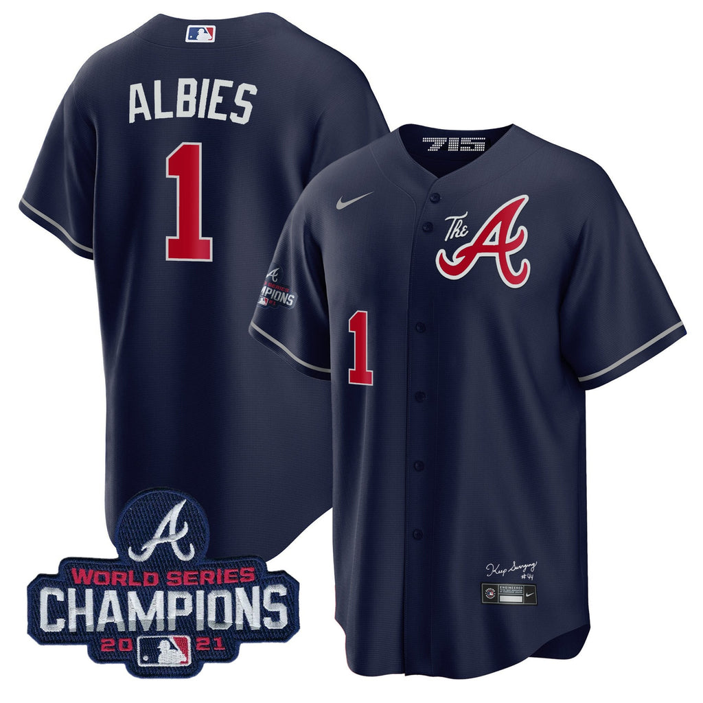 Men’s Atlanta Champions City Connect Gold Cool Base Jersey