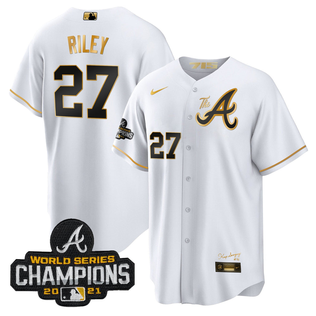 Men’s Atlanta Champions City Connect Gold Cool Base Jersey