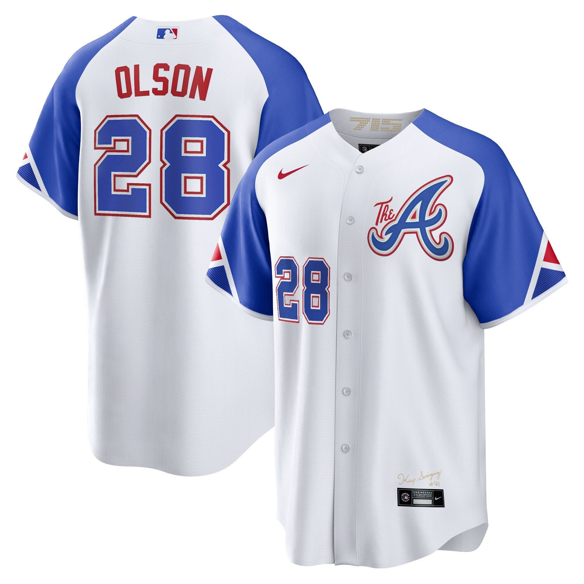 Men’s Atlanta Champions City Connect Gold Cool Base Jersey