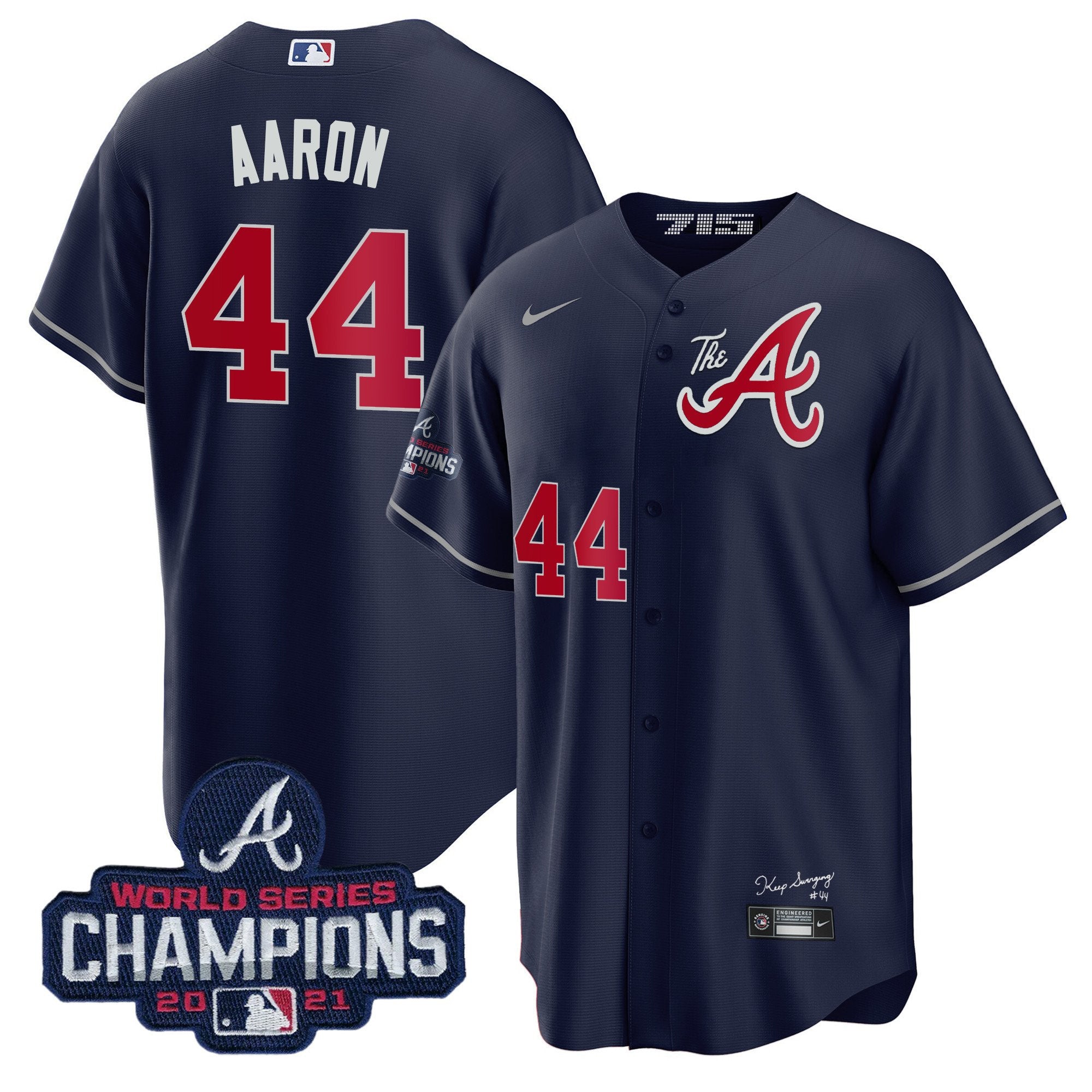 Men’s Atlanta Champions City Connect Gold Cool Base Jersey