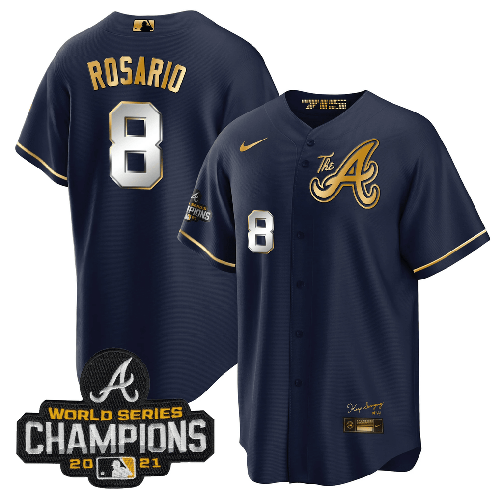 Men’s Atlanta Champions City Connect Gold Cool Base Jersey