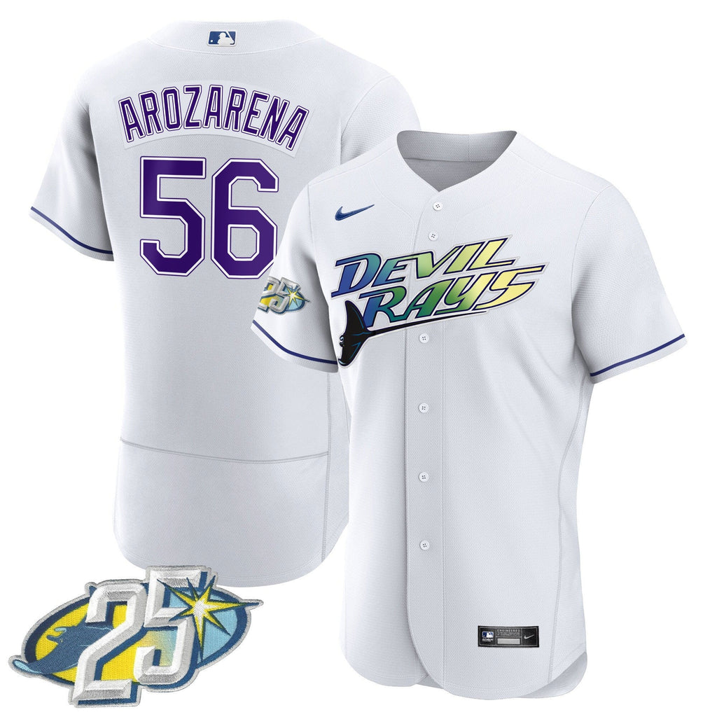 Men’s Tampa Bay 25th Anniversary Patch Flex Base Jersey
