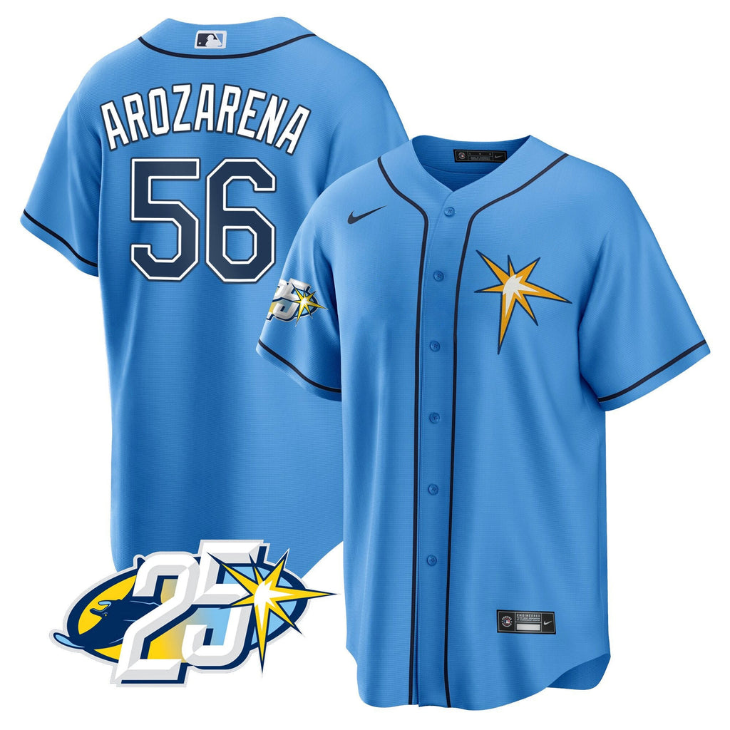 Men’s Tampa Bay 25th Anniversary Patch Cool Base V2 Jersey