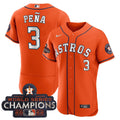2023 Champions Orange White Jersey