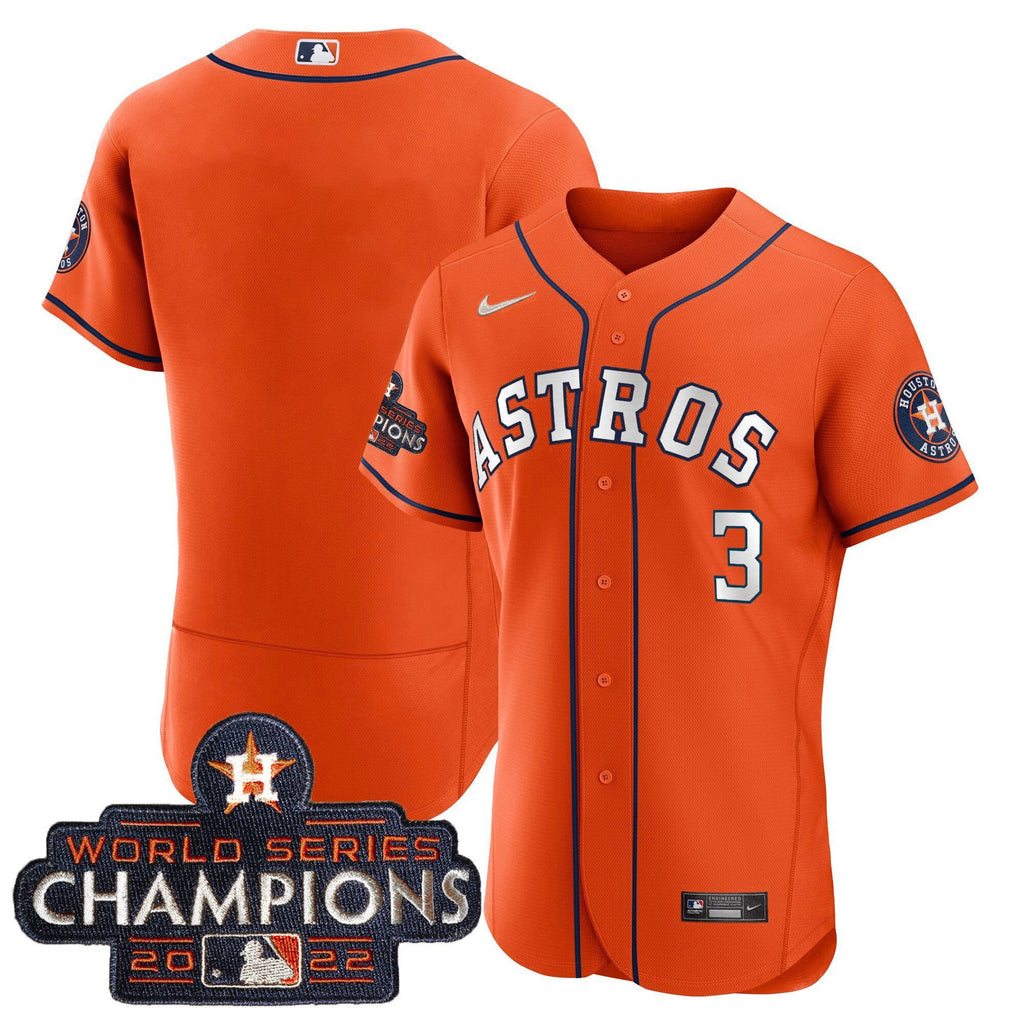 2023 Champions Orange White Jersey