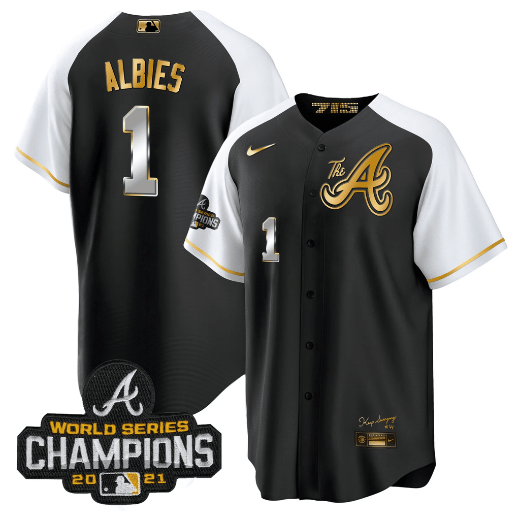 Men’s Atlanta Champions Alternate Gold Cool Base Jersey