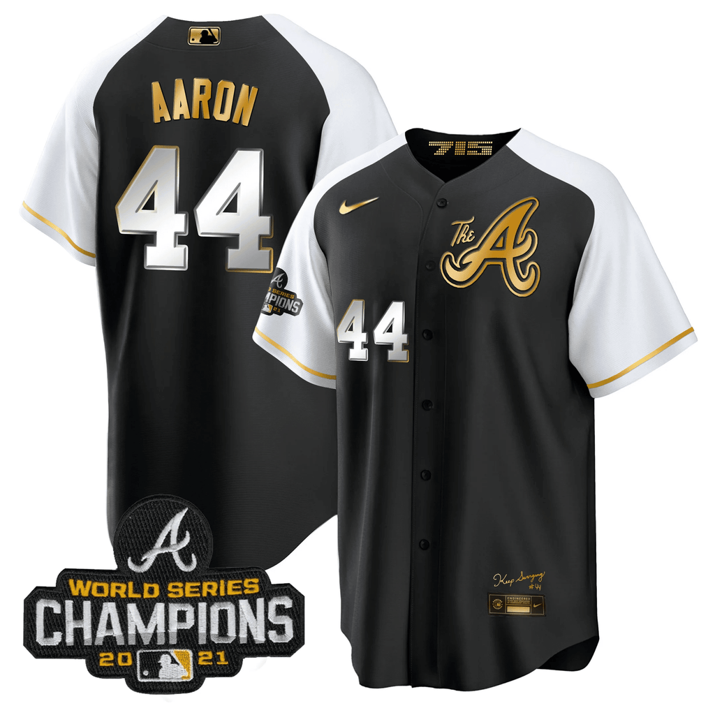 Men’s Atlanta Champions Alternate Gold Cool Base Jersey