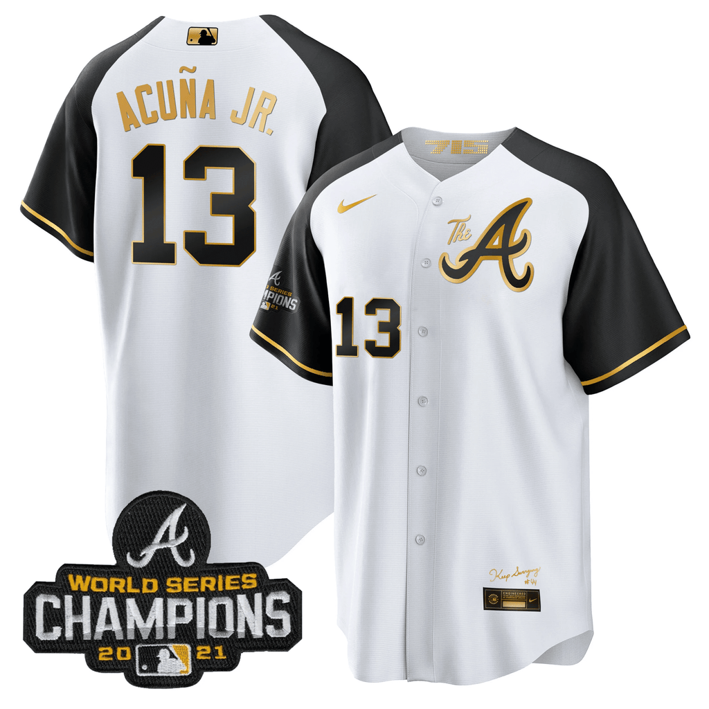 Men’s Atlanta Champions Alternate Gold Cool Base Jersey